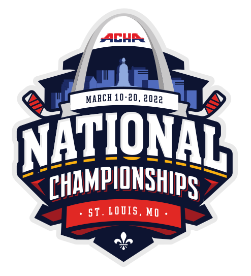 ACHA RELEASES DATES AND LOGO FOR 2022 NATIONAL CHAMPIONSHIPS IN ST. LOUIS |  American Collegiate Hockey Association (ACHA)