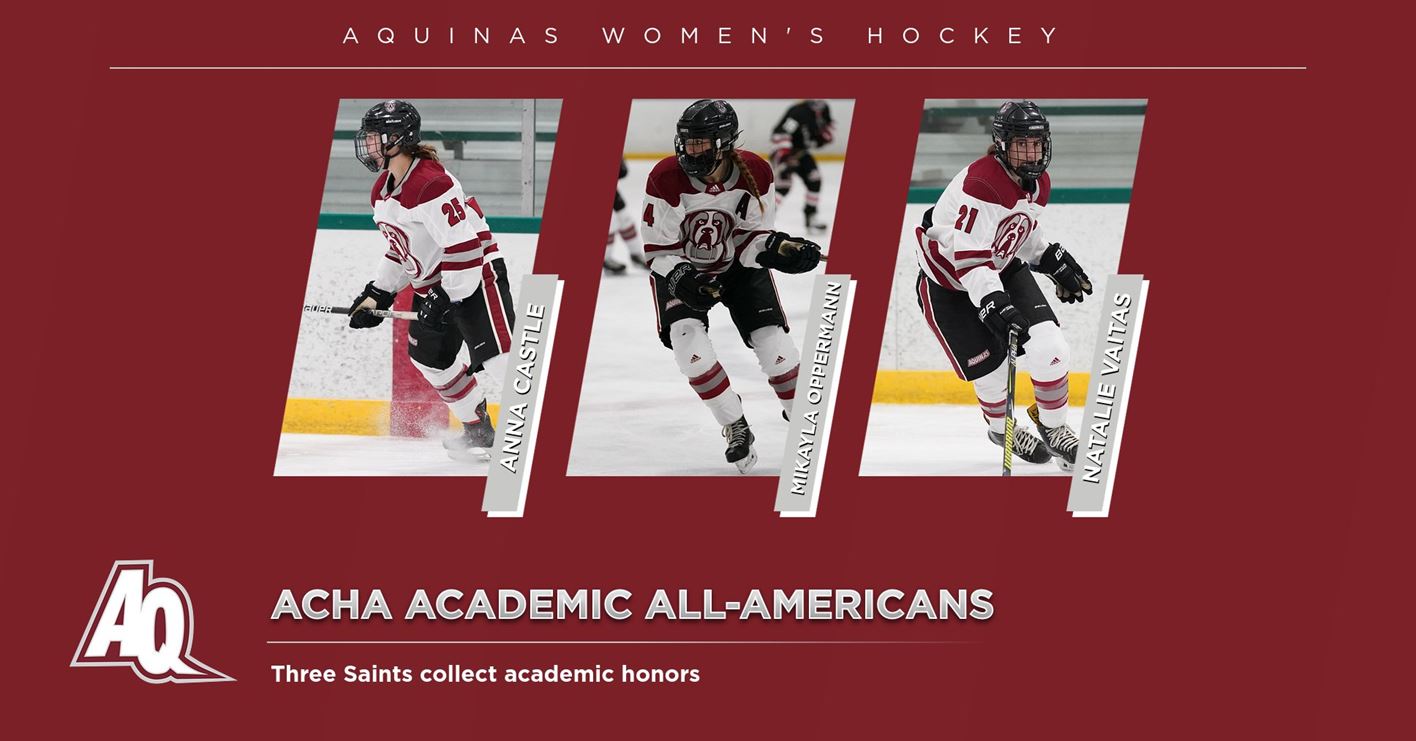 Three Saints Named ACHA D1 Women’s Hockey Academic AllAmericans