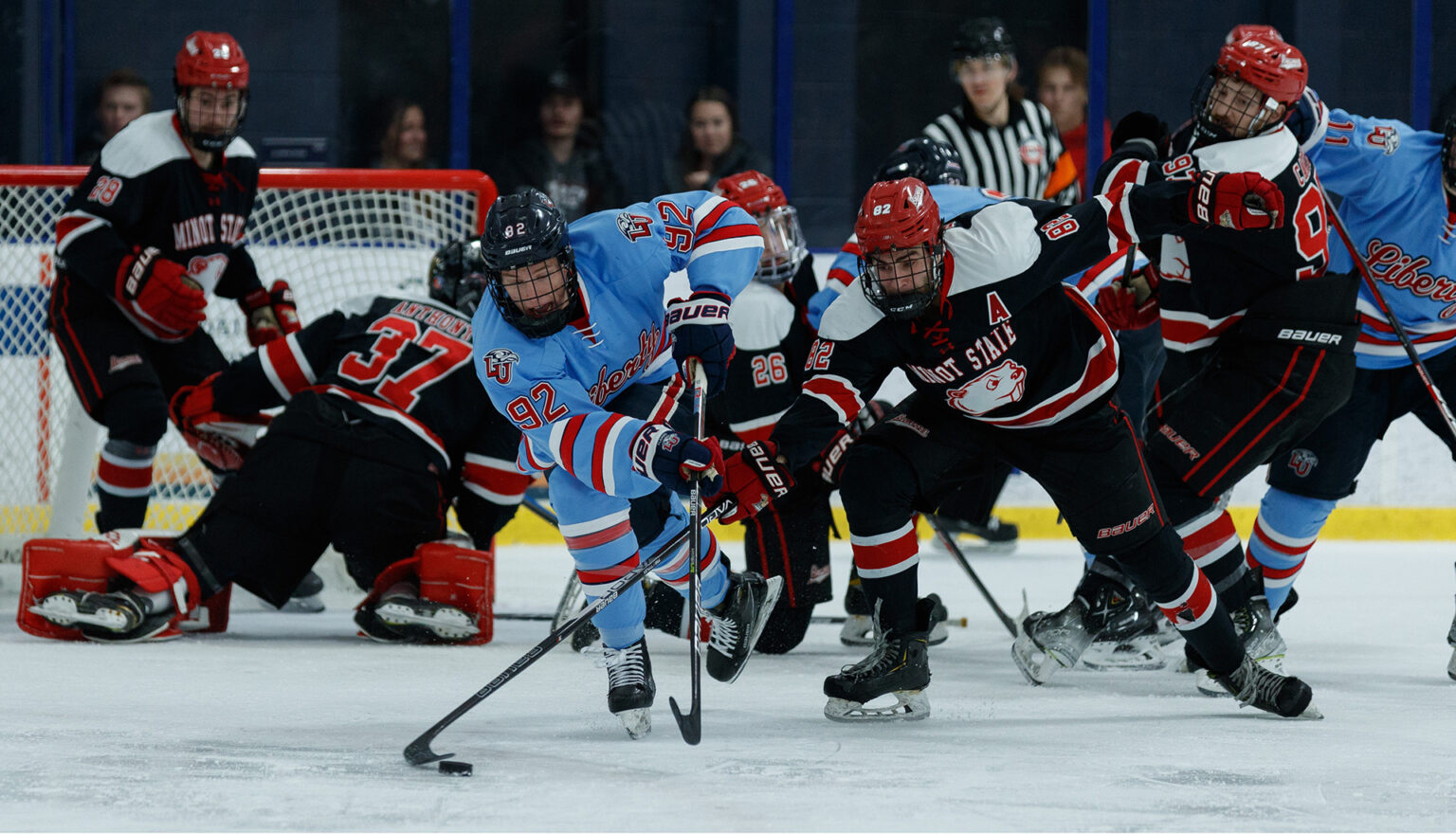 MINOT STATE UNIVERSITY ENDS REGULAR SEASON NO. 1 IN ACHA M1 RANKING