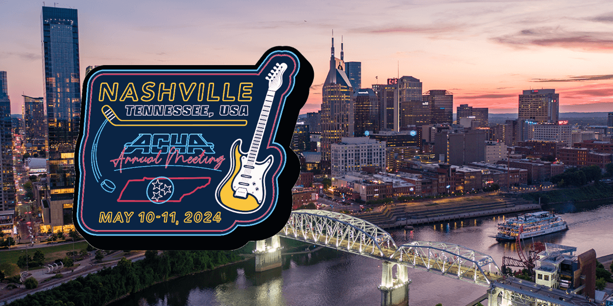 2024 Annual Meeting Schedule American Collegiate Hockey Association
