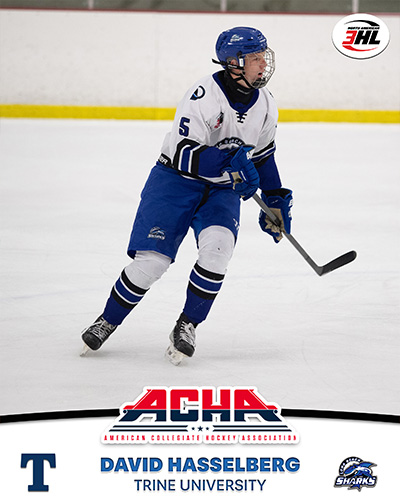 Sharks Defenseman Hasselberg Makes College Commitment